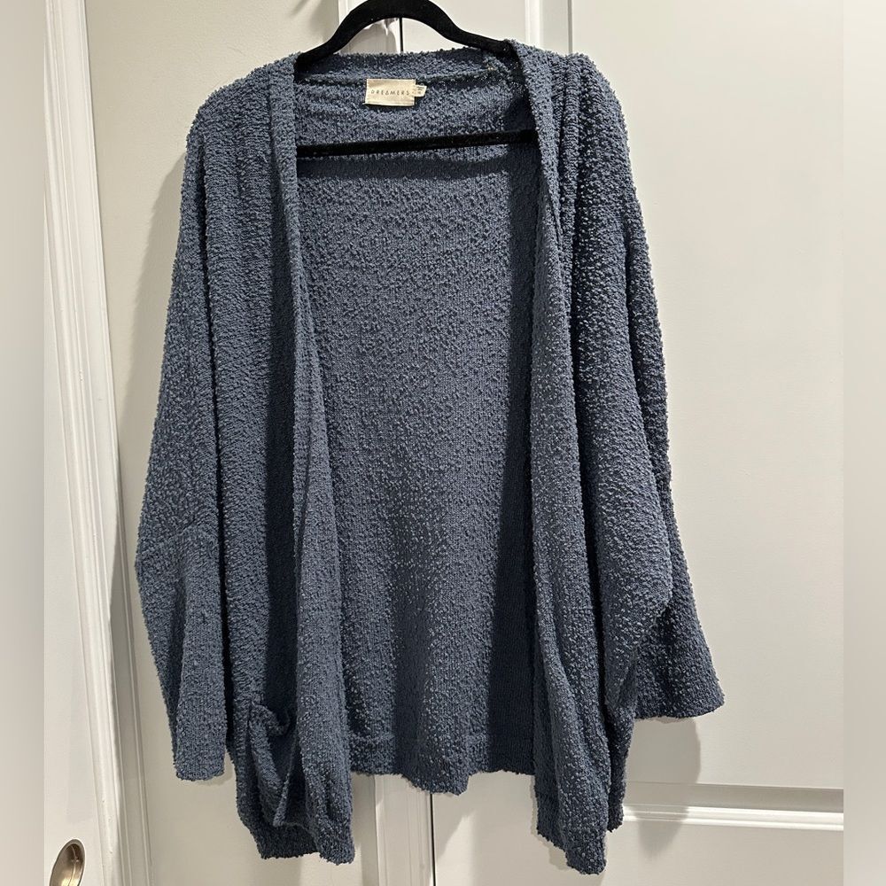 Dreamers blue cardigan